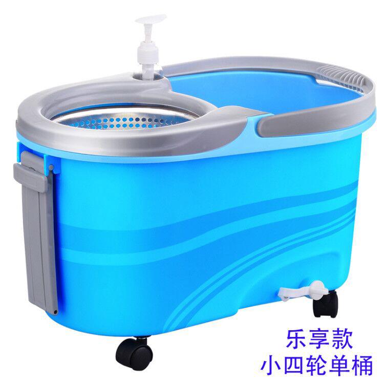 把旋转拖把家用拖地双祺瑞天器驱动拖桶免手神洗懒人拖布桶单桶无