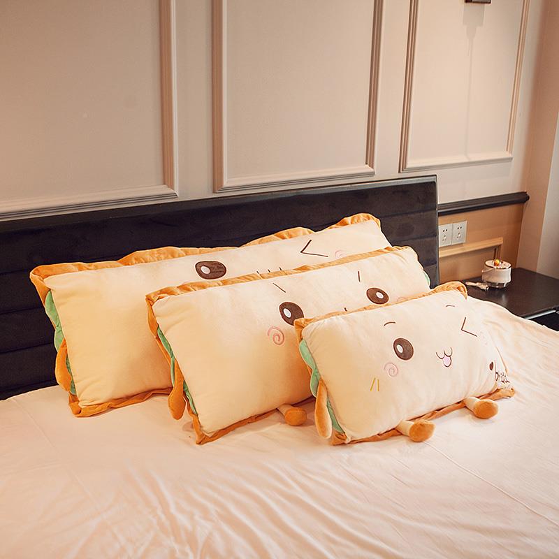 女面as9044枕头抱枕床上长条包夹枕头生侧睡腿靠枕男生款床头大靠