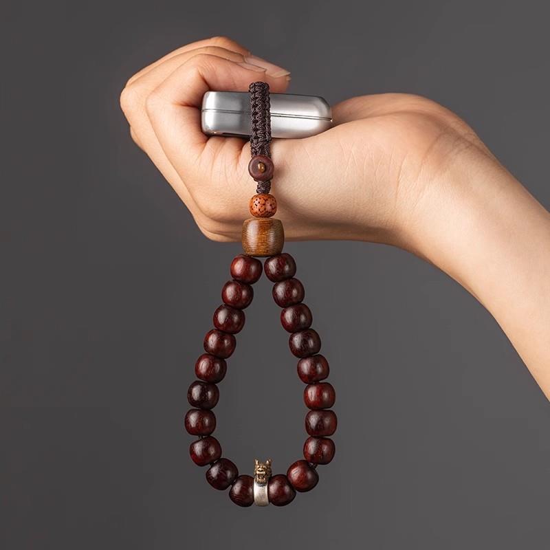 天然物红木汽20548车钥扣吊坠十二生肖钥匙扣吊安匙坠全炼礼的男