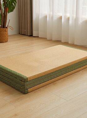 榻米榻地AWI垫折叠椰棕床垫直接铺地上午休可睡垫日式阳打台地铺