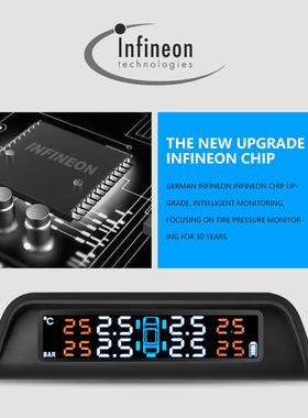 内置轮太阳能21448无线通汽车胎压监测统系TPMS外置汽车高精度胎