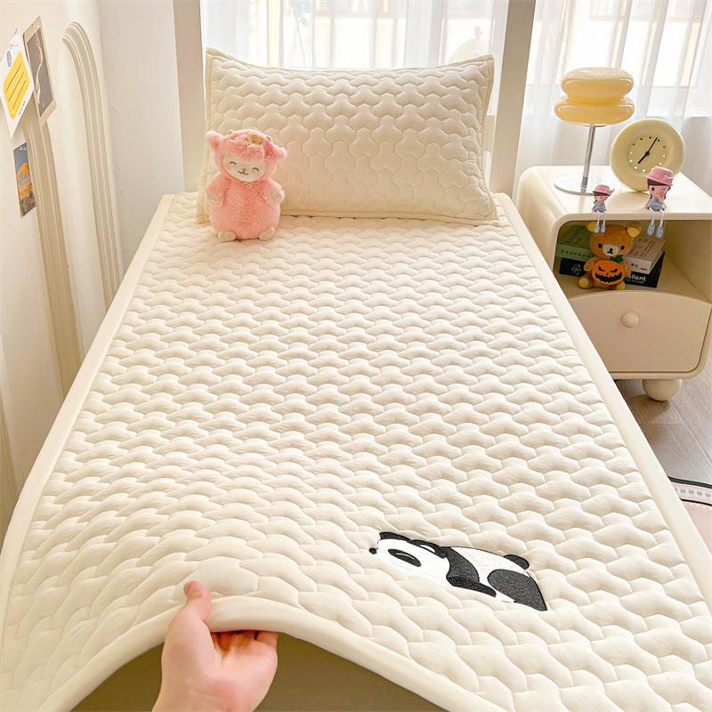 豆夹棉学生宿舍床垫软垫aWD类寝室人单床褥用双家人折大叠垫子褥