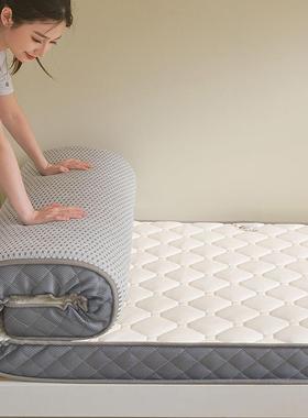 A类针织牛丝记海绵床垫学生宿舍家上下LOP铺乳奶忆胶垫子用软垫单