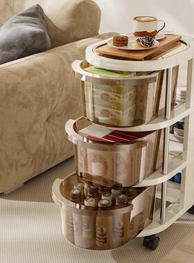 客厅落地卧收室多层婴NOL儿零生食移动浴卫间纳储物架小推车室置