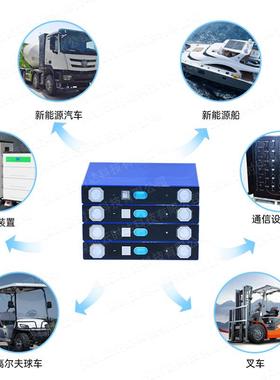 全新亿纬100a酸h125ah28728ah磷铁锂电池太能大单体0储阳能电芯