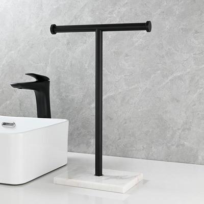 ie228ncia室立式浴毛巾架子免打巾孔可移动大理石落地c浴架