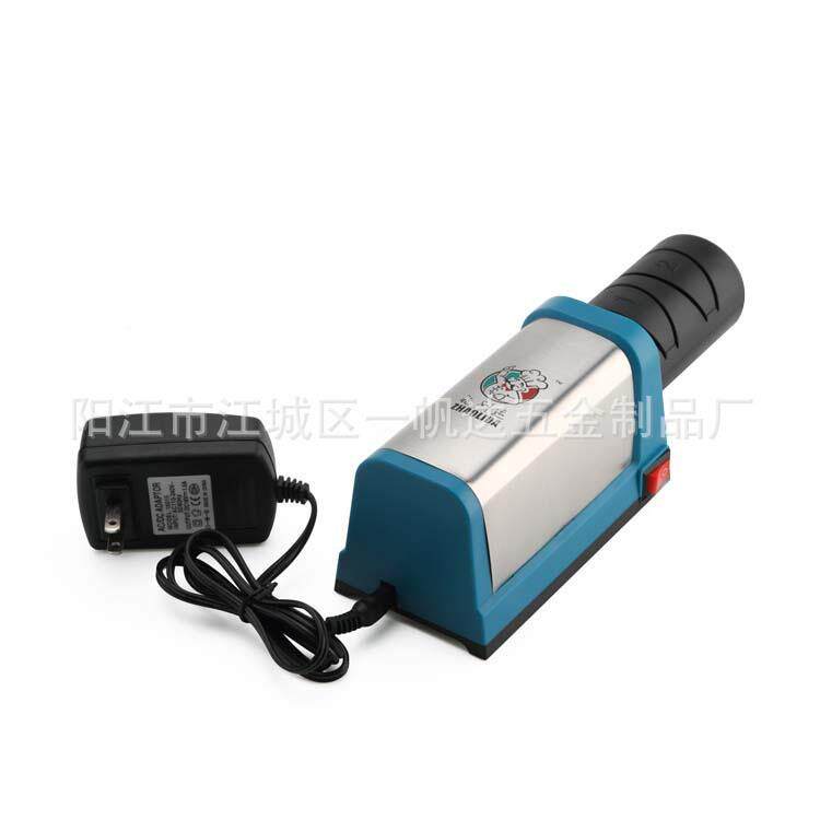 厨房磨刀家用石磨刀器动厨KR008房工具功能磨多刀器陶瓷刀电磨刀