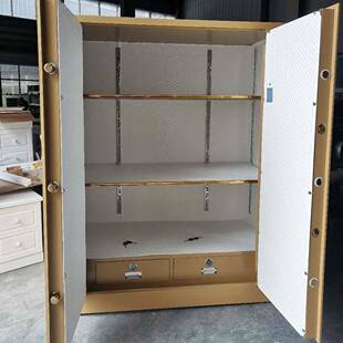 金店柜珠宝柜电子指保纹保险IRA柜台双门保险箱金库定险密码锁