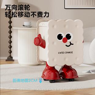 垃圾桶家用1015-饼大收容量桶卧室客高厅颜值弹盖清洁纳桶按压带