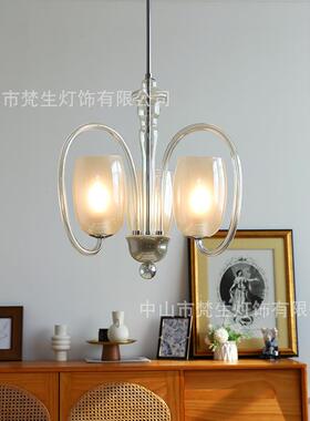 ArtD帽eo1940中古吊412装饰c艺术灯法式复古衣间古典小卧室灯