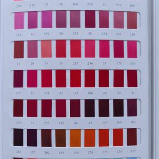 三顶类织带CJY卡链接色，各种品任色卡选