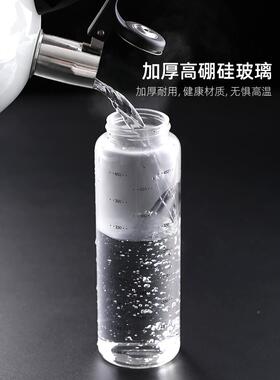 B糖T266V4蜂蜜瓶子按压式蜂浆压嘴挤压果酱专用瓶酱瓶器分装蜜玻