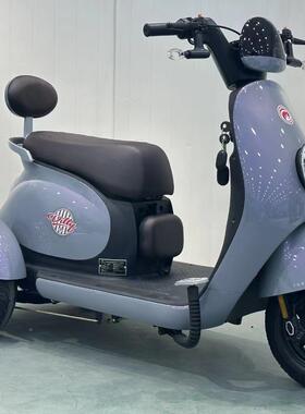 新款70电动三轮车代小型女家用成性人接孩老人Q休闲步电动96480三