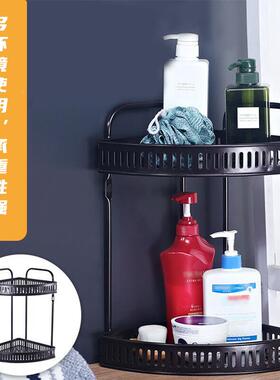 用架浴室三角架墙角置物双层三层厨房调料架台面免安xiaolong装多
