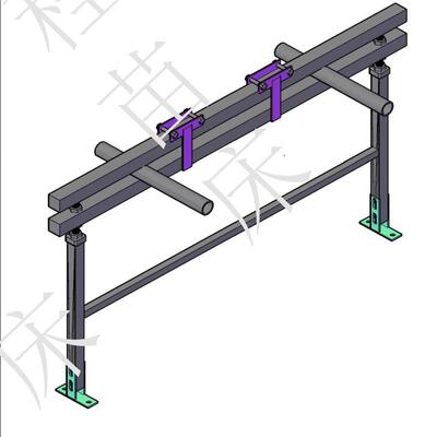 温室大棚植花苗卉热镀种锌钢架BFX半自动可移动床移动框架