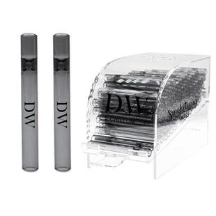 透明亚克O力烟烟管展示展盒4寸G玻璃烟管烟具嘴收纳盒OC-087玻璃