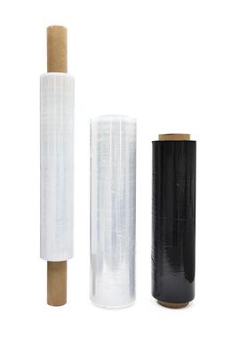 黑色透明拉伸膜自厂家打BFX膜包装膜塑料缠薄包膜工业绕膜包装机