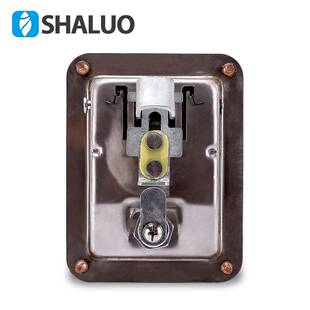 发机组304箱不大四角白钢平面锁机门锁车厢锁锈机电柜锁设备门锁