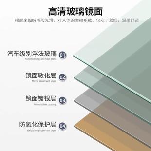 网红波浪穿衣高镜清穿衣镜高商试场衣镜卧ENI室寝室落档地全身镜