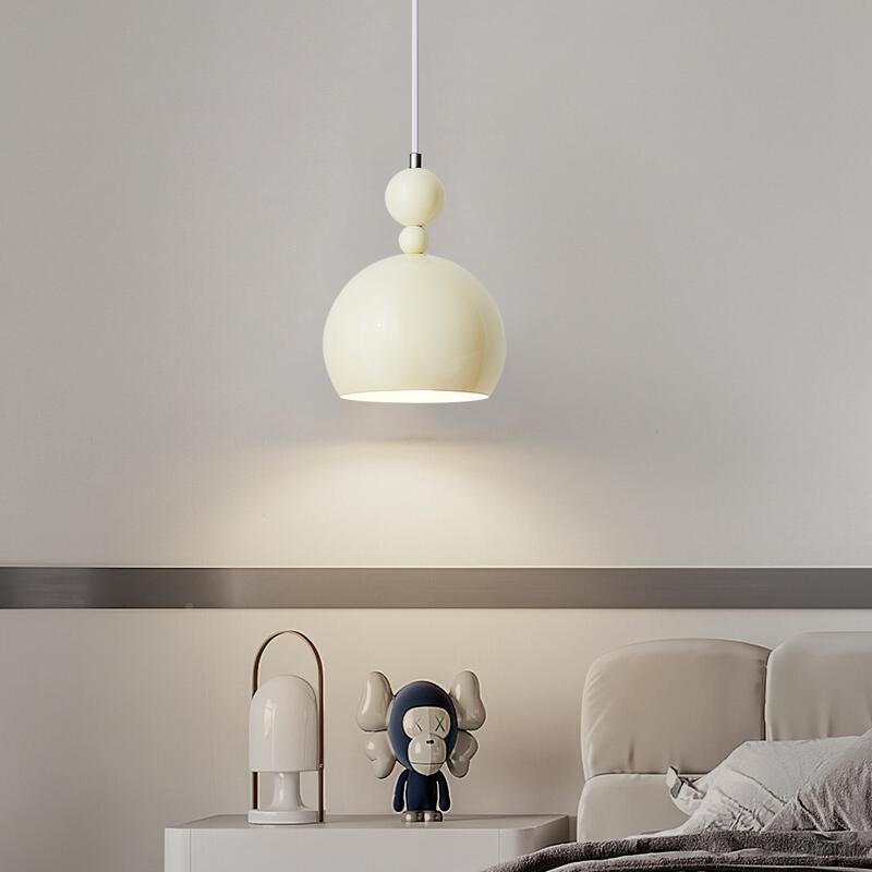 奶现油主风卧床头古吊426灯新款包豪斯中餐厅灯代吊线灯厂供应链