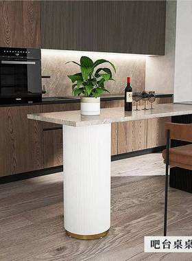 轻奢铁艺马桌腿支09010几架大理岛石餐桌台岩板茶底座罗柱吧台脚