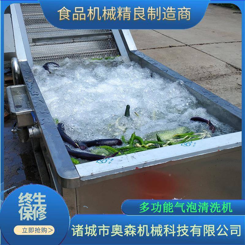 商全自动洗菜机果蔬气清洗机不锈钢全用自动蔬菜YVL清泡洗机