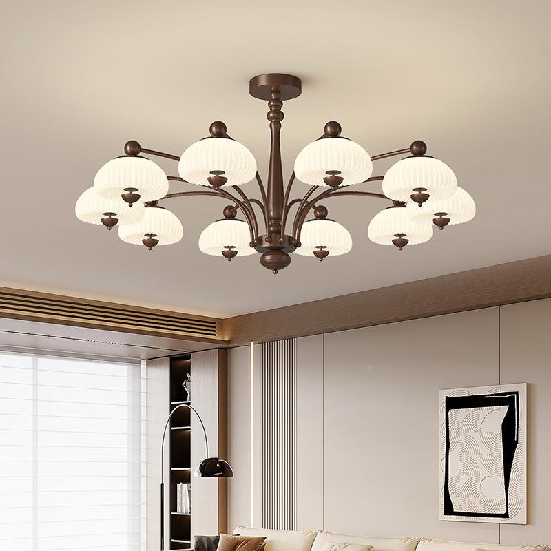 CASAGD全光法式中古风卧室房书谱灯2025年新款美式吊复55091古客