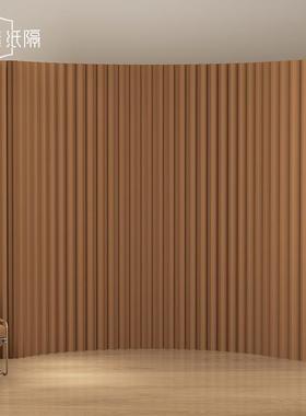 风隔断办公室可折30359叠纸墙客厅卧室移动屏简分隔板房间易景自