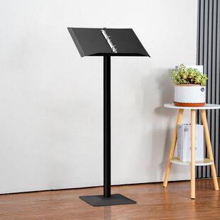 餐立449厅口式翻页菜谱架菜单展示架售楼门部活文件合同资料公页