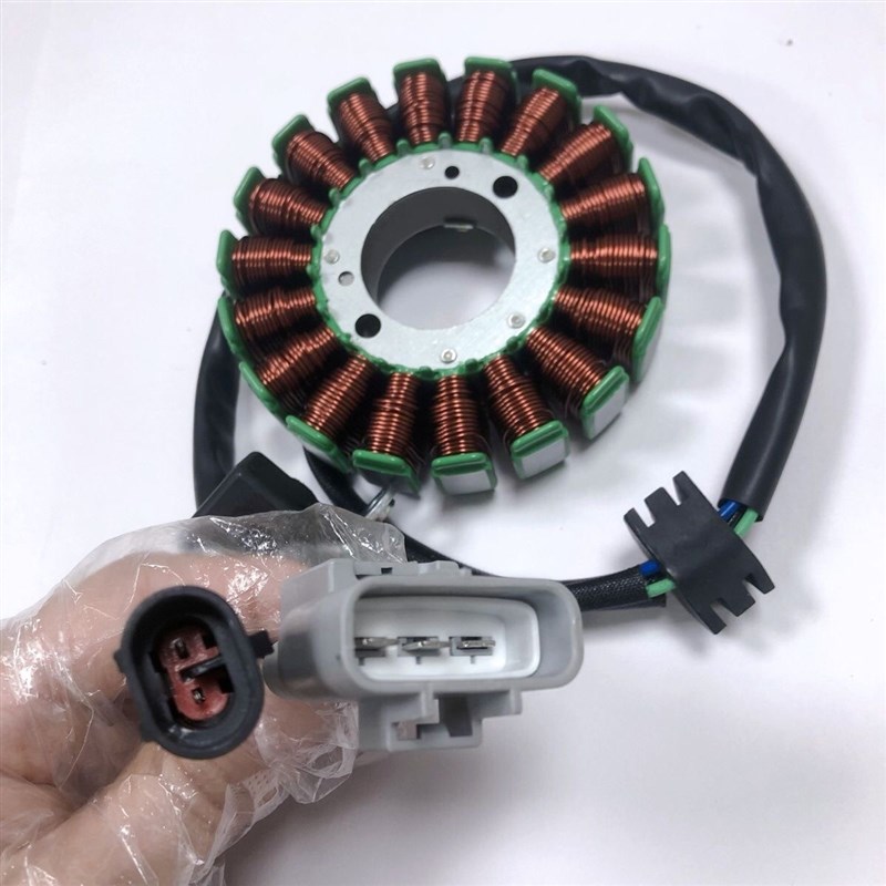 适用贝纳利小黄龙BJ0-15//E小幼狮0小金鹏1磁电机线圈定子