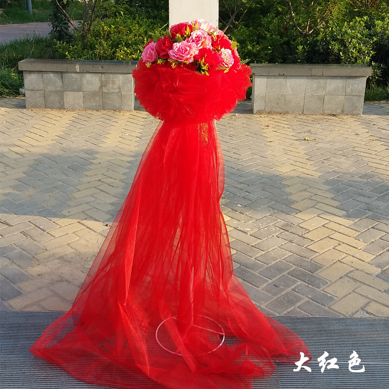 婚庆路引花篮绢花道具用品铁艺升降架子拱门排花节庆礼品