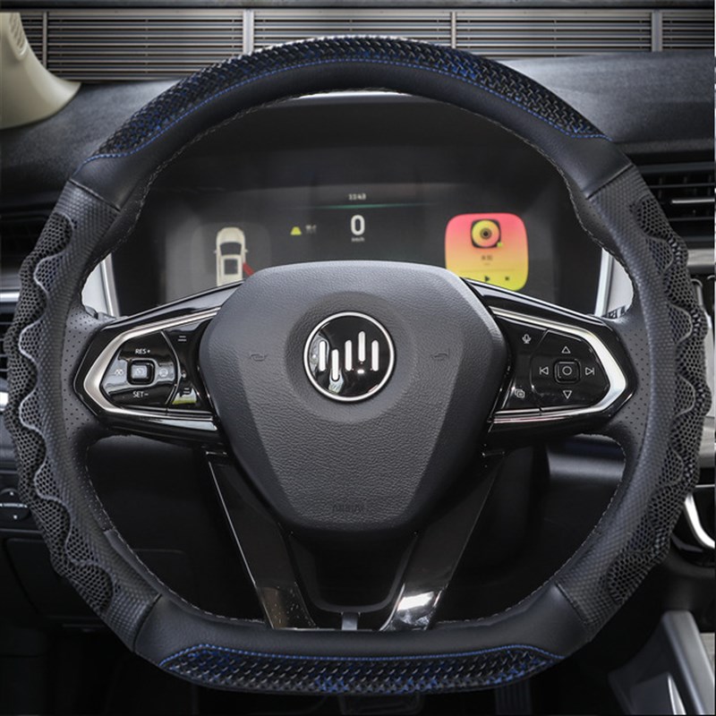 威马 EX5 方向盘 威马 W EX 汽车把免手缝四季通用
