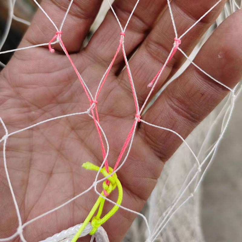 纯手工编织大力马撒网手抛网老式旋网捕鱼网自动易抛手撒