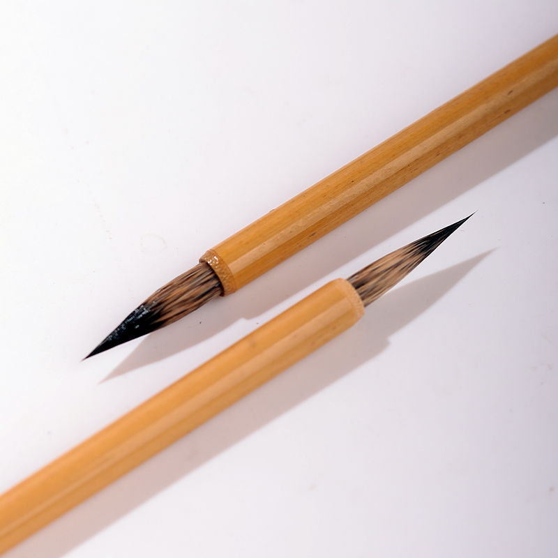 【龙盛笔庄】未央  瘦金体小行草纯紫毫小楷毛笔国画勾线笔墨