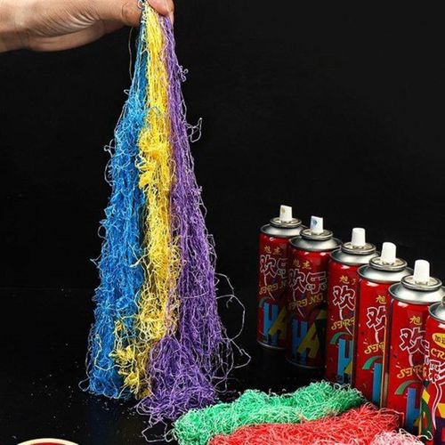 彩带喷雪婚礼彩喷婚庆结婚活动典礼用品喷彩喷雪花带丝礼炮彩喷