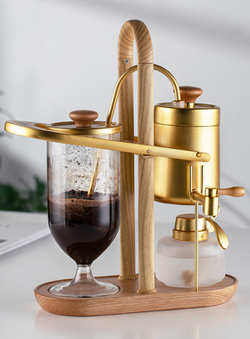 帝国dolph皇家比利时壶酒精灯虹吸式咖啡壶欧式半自动咖啡机装