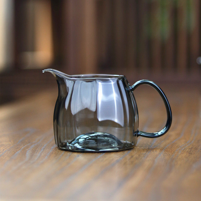创意富甲一方公道杯耐热玻璃茶海鹰嘴分茶器功夫茶具单个匀杯功杯