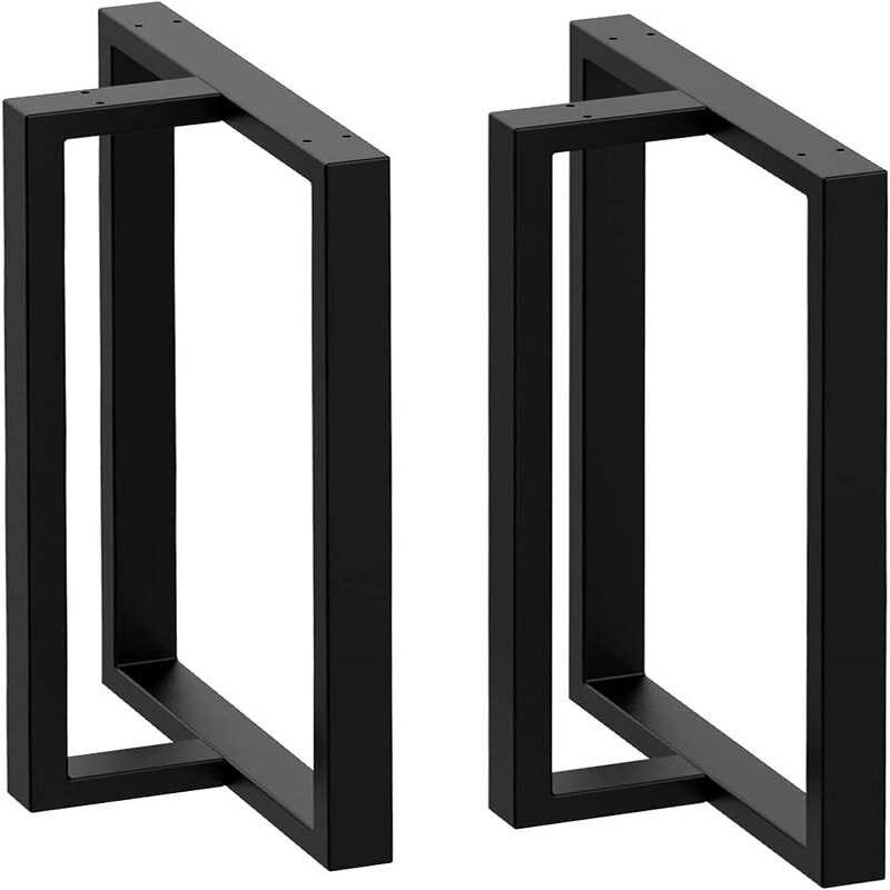 定制铁艺桌腿支架桌子腿大板桌子办公桌脚桌架金属脚架简易餐桌脚