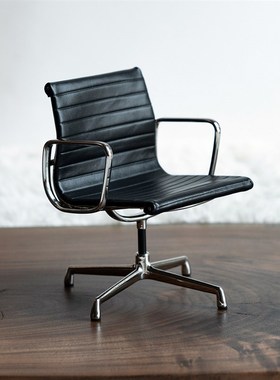 迷你小家具椅子模型6分芭场景道具伊姆斯办公椅样板间艺术装饰品