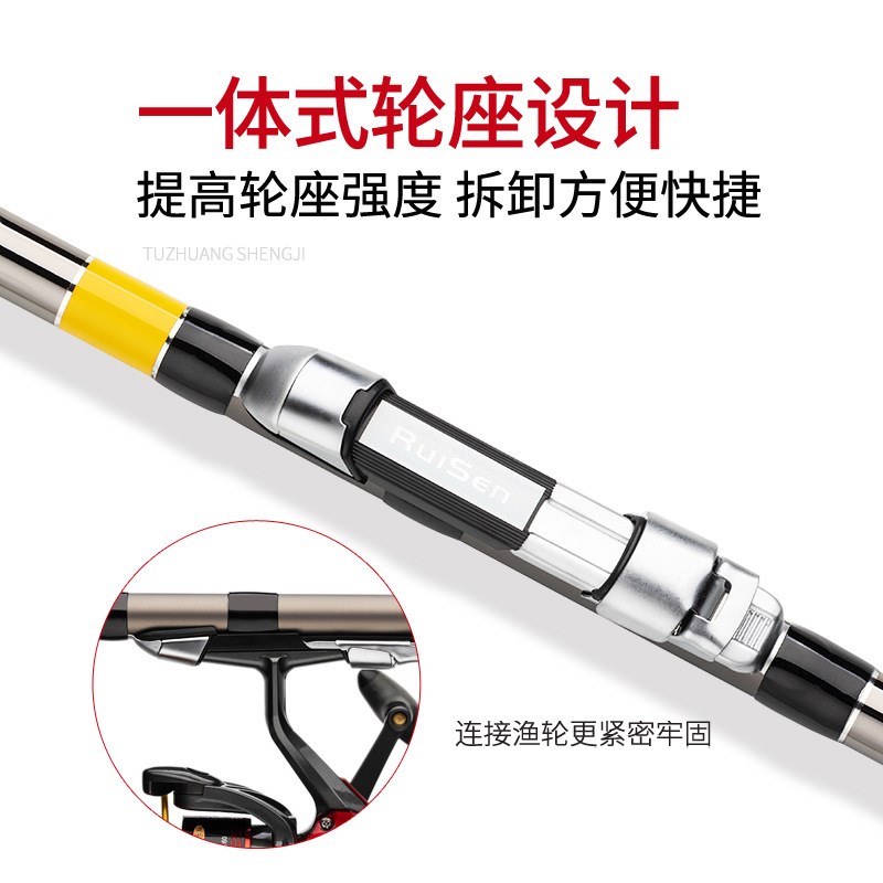 特卖戴家超硬3号新悦矶竿28调5./.3/7.2米大物竿手海两用专用杆