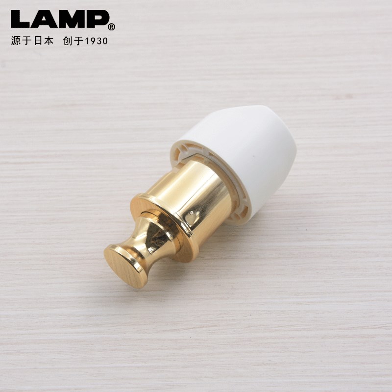 lmp蓝普暗藏拉手带可锁门弹跳按压暗拉抽屉按压拉手碰珠锁PKL-08