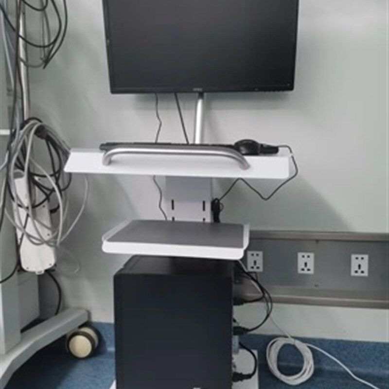 移动查房车护士电脑设备工作台一体机支架医院信息化笔记本手推车