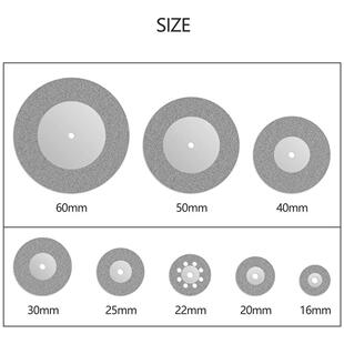 332PC金刚2PC工金刚片打磨片木玉石玻璃陶瓷切砂割锯电片套装 磨配