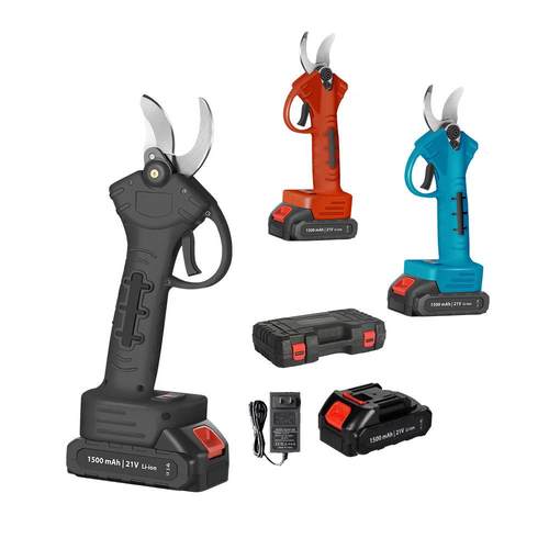 锂电修枝剪园林粗园艺便充携式电动STN电剪子剪枝树枝剪锰钢电式