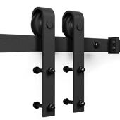 轨高品质谷仓门五金配394件门移门门轨道滑轮推拉吊滑动辊移轨道