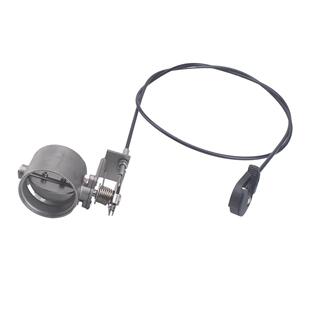 摩托車改装斜口跑车用门适用排气管阀通摩托托TY摩车阀门