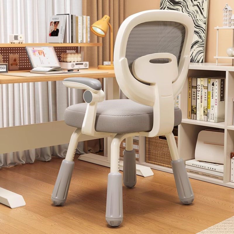 【加厚坐垫】多功能儿童学习椅可升降调节靠背凳子小学生书桌椅子