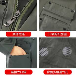 雨衣雨裤套装外卖雨骑手骑行织雨衣分体式男防暴651分体针雨布衣