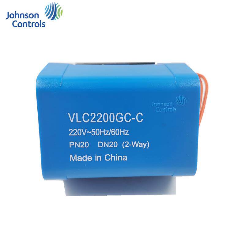 江森JonsonVLC2200中央空调h黄铜厚电VLC2200动加风机盘管二电磁