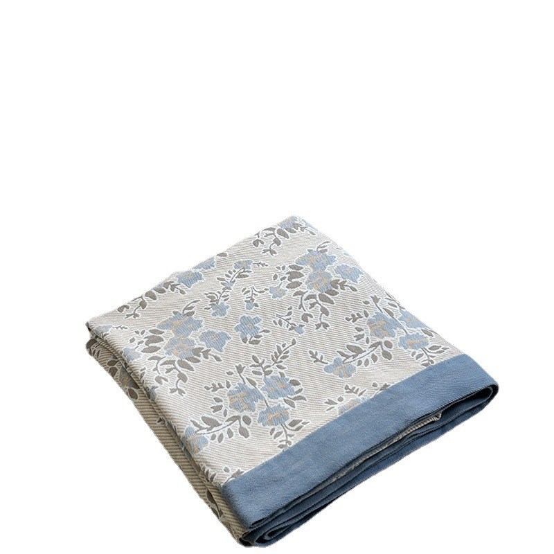 新款多功能毯竹棉层纱布毯单人可机洗毛巾被办公室午睡盖毯薄被